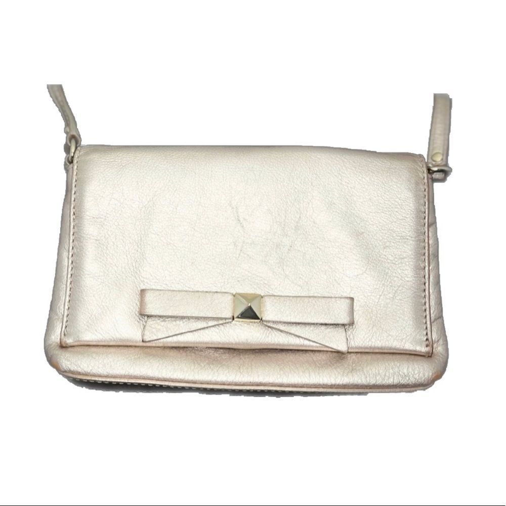 Kate Spade Leather Metallic purse​​​